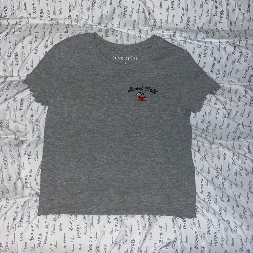 Sweet talk babydoll tee